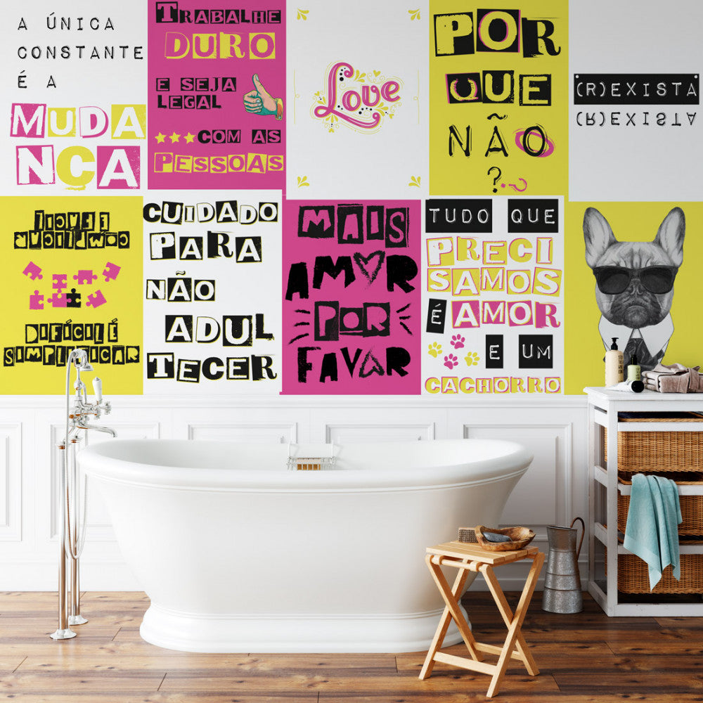 COMO FIZ UMA MUDANÇA INCRÍVEL COM PAPEL DE PAREDE NO MEU QUARTO!, image size:1000x1000