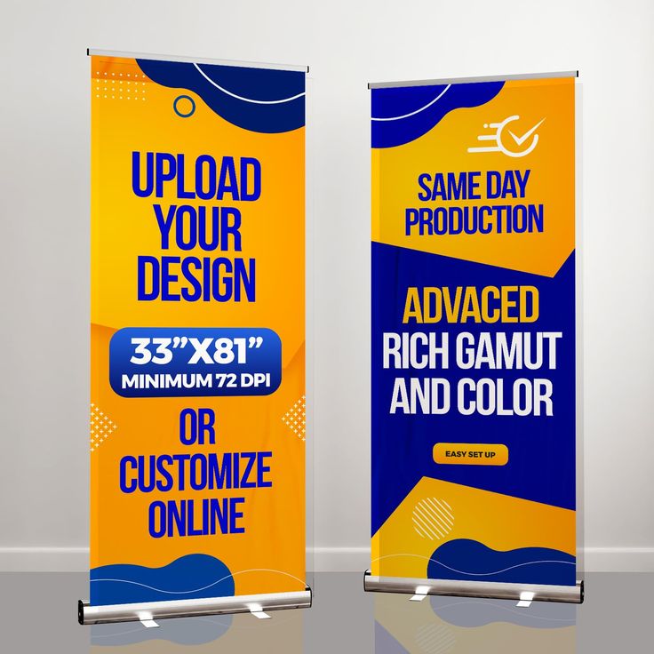 Banner Roll Up 100x200cm m²